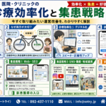 病院　クリニック　診療効率化　と　集患戦略　福岡医療病院クリニック施設